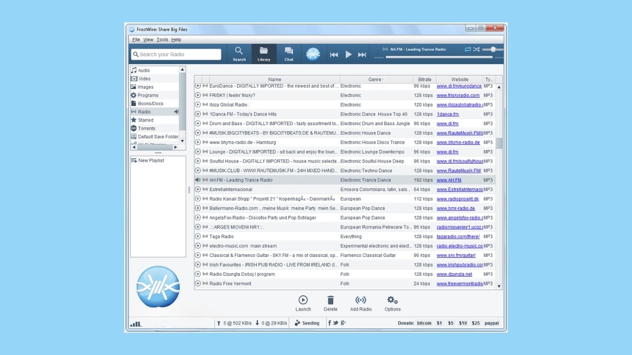 FrostWire Screenshot 2